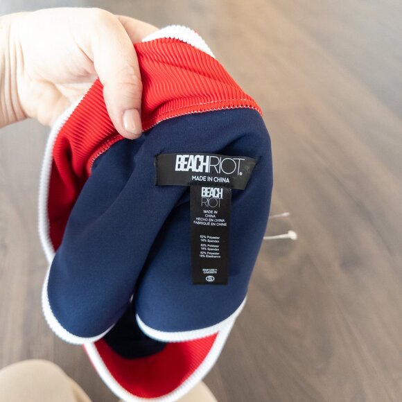 Beach Riot Navy and Red Bikini - Picture 10 of 10